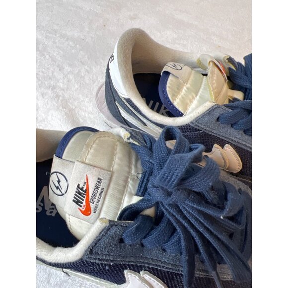 Nike Sacai Fragment LDWaffle ‘Blue Void’ Pre-owned Sneakers Size 9.5 main image 10